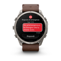 Padova - Via Sacro Cuore, 1 - Smartwatch Garmin Homme Fenix 9 Pro InReach in Titane 010-04337-41 - 010-04337-41